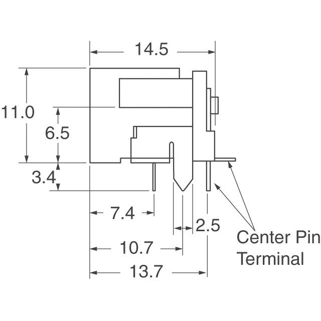 RASH722X Switchcraft Inc.  Connettori di alimentazione